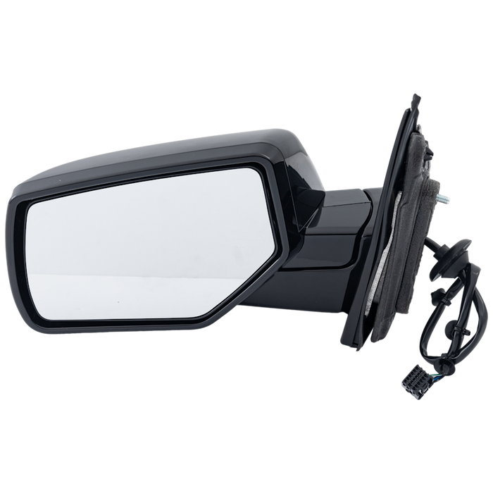 Chevrolet Suburban/Tahoe/GMC Yukon/Yukon XL Driver Side Door Mirror Man-Folding W/Cover Flat Glass Assembly - GM1320667