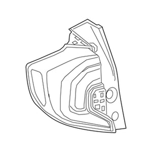 Driver Side Tail Light Assembly image