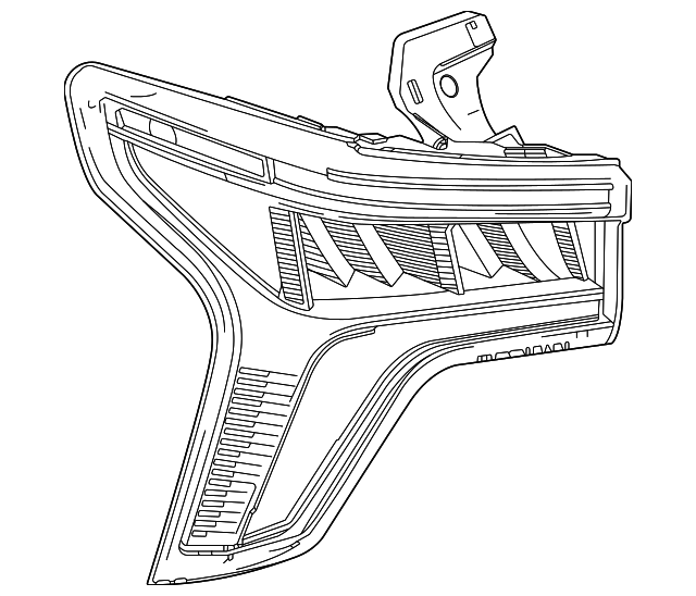 Chevrolet Equinox Tail Light Assembly - GM2804162
