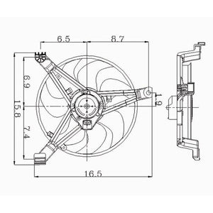 A/C Condenser Fan Assembly image