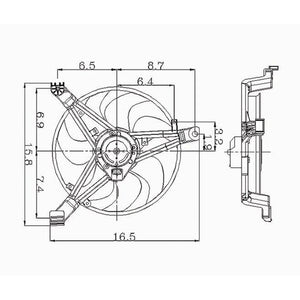 A/C Condenser Fan Assembly image