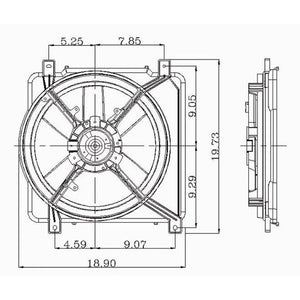 Engine Cooling Fan Assembly image