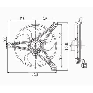 Engine Cooling Fan Assembly image