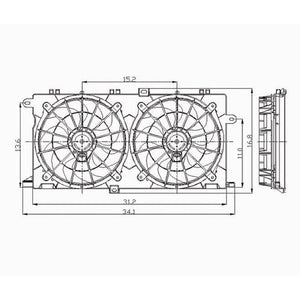 Engine Cooling Fan Assembly image