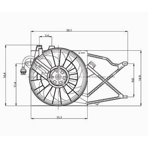 Engine Cooling Fan Assembly image