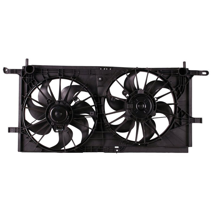 Engine Cooling Fan Assembly Std Duty Cooling Motor/Blade/Shroud Dual Fan Assembly 3.4L V6/3.5L V6 - GM3115136