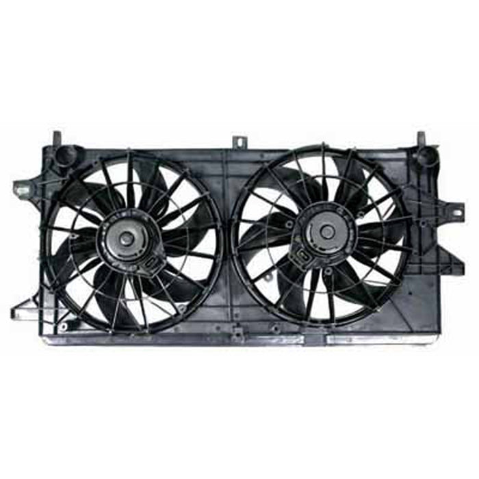 Chevrolet Impala/Monte Carlo/Pontiac Grand Prix/Buick Allure/LaCrosse Engine Cooling Fan Assembly Motor/Blade/Shroud Dual Fan Assembly - GM3115144