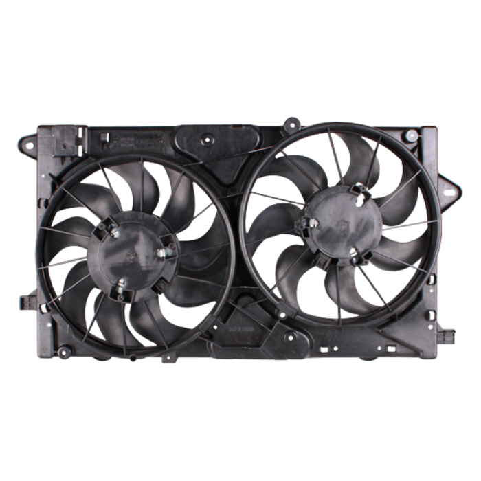 Buick Allure/LaCrosse Engine Cooling Fan Assembly Motor/Blade/Shroud Dual Fan Assembly 2.4L L4/3.6L V6/3L V6 - GM3115237