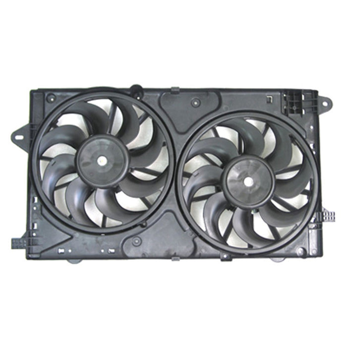 Buick Allure/LaCrosse/Regal Engine Cooling Fan Assembly Motor/Blade/Shroud Dual Fan Assembly 2.4L L4/3.6L V6/3L V6 - GM3115238