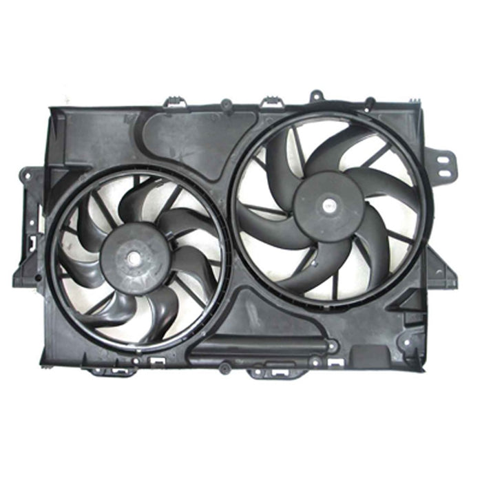 Chevrolet Equinox/GMC Terrain Engine Cooling Fan Assembly Motor/Blade/Shroud Dual Fan Assembly 3L V6 - GM3115240
