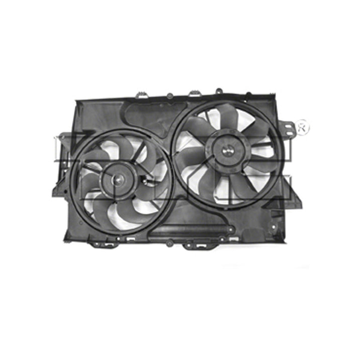 Chevrolet Equinox/Pontiac Torrent Engine Cooling Fan Assembly 2Nd Design Motor/Blade/Shroud Dual Fan Assembly 3.4L V6 - GM3115241