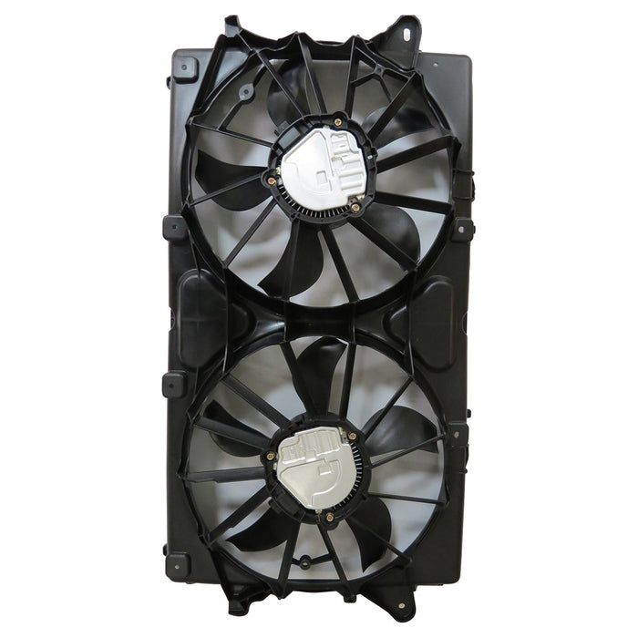 Cadillac Escalade/Escalade ESV/Chevrolet Silverado 1500/Silverado 1500 LTD/Suburban/Tahoe/GMC Sierra 1500/Sierra 1500 Limited/Yukon/Yukon XL Engine Cooling Fan Assembly Std Duty Cooling Motor/Blade/Shroud Dual Fan Assy 4.3L V6/5.3L V8/6.2L V8 - GM3115316