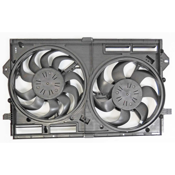 Buick Envision Engine Cooling Fan Assembly Motor/Blade/Shroud Dual Fan Assy 2L L4 - GM3115325