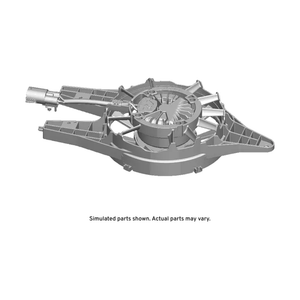 Rear Driver Side Engine Cooling Fan Assembly image