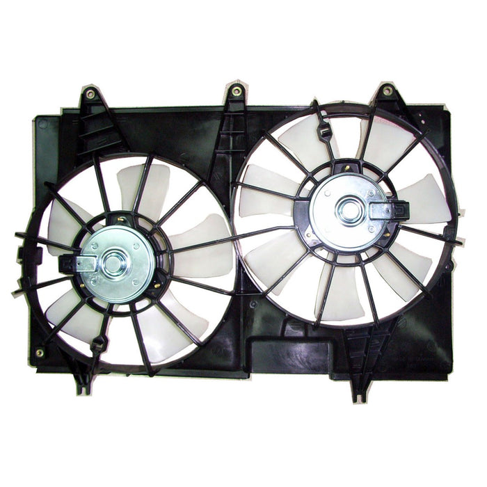 Cadillac CTS A/C Condenser Fan Assembly Motor/Blade/Shroud Assembly 2.8L V6/3.6L V6 - GM3120106