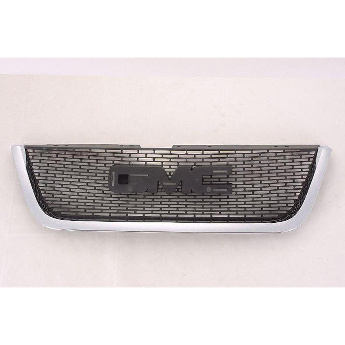 GMC Acadia CAPA Certified Grille Matte Black With Chrome Moulding - GM1200585C