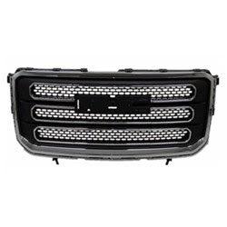 GMC Acadia OEM Grille Black With Inner Chrome Moulding Slt Model - 22814533