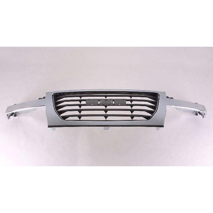 GMC Canyon CAPA Certified Grille Chrome Frame With Black Center - GM1200530C