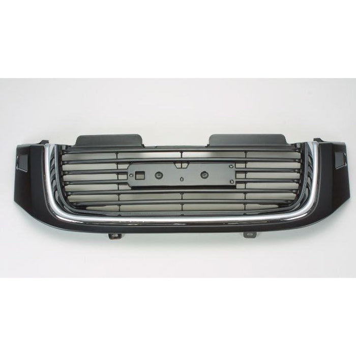 GMC Envoy CAPA Certified Grille Chrome Black With Washer Hole - GM1200504C