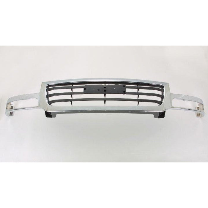 GMC Pickup GMC Sierra Denali CAPA Certified Grille Chrome Black - GM1200475C