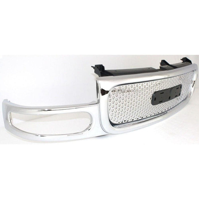 2001-2005 GMC Pickup GMC Sierra Denali Grille Assy Denali - GM1200510-Partify-Painted-Replacement-Body-Parts