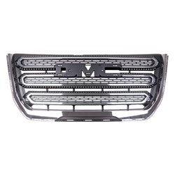 GMC Terrain CAPA Certified Grille Chrome Center Horizontal Moulding With Chrome Frame Slt Model - GM1200724C