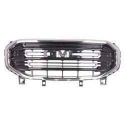 2018-2021 GMC Terrain Grille Black With Chrome Frame Sl/Sle Model - GM1200757-Partify-Painted-Replacement-Body-Parts