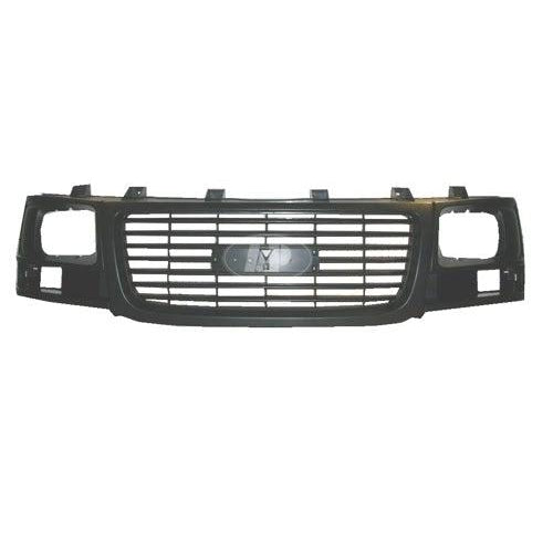 GMC Van GMC Savana CAPA Certified Grille Sealed Beam Black - GM1200531C