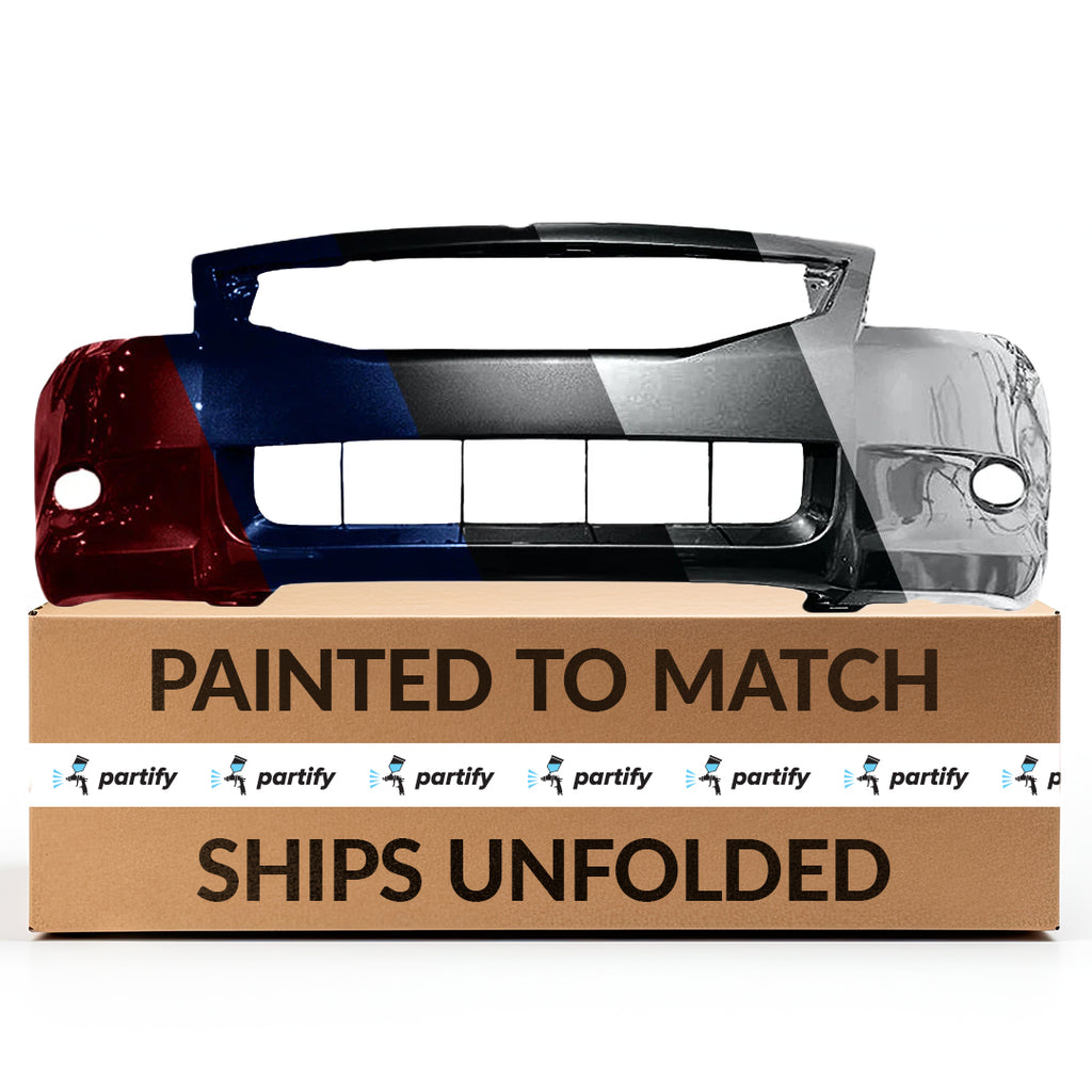 Primed Front Bumper Cover For 2011-2012 Honda Accord Sedan - Direct Fit Replacement