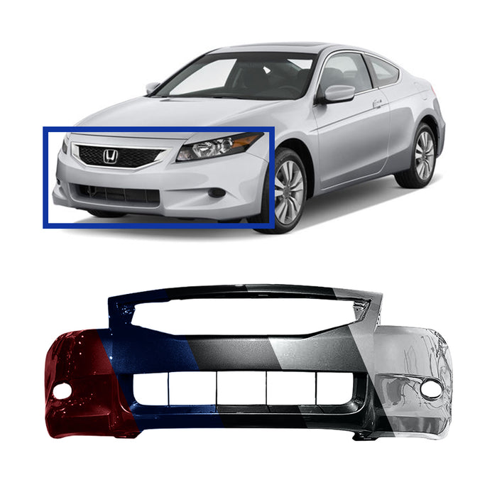 Honda Accord Coupe CAPA Certified Front Bumper - HO1000256C