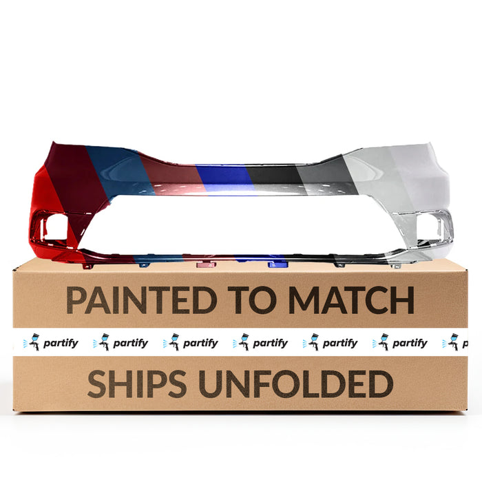 Parachoques delantero con certificación CAPA para Honda Pilot EX/EX-L/LX/SE sin orificios para sensores - HO1000285C