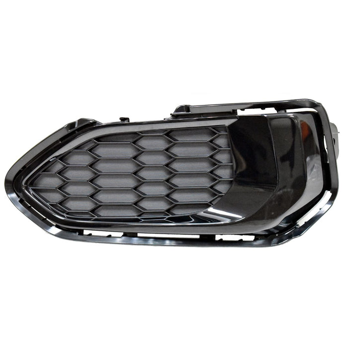 Honda Fit DX/LX Front Driver Side Bumper Insert Fog Lamp Opening Cover For Use W/O Fog Lamps - HO1038150