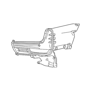 Front Driver Side Bumper Insert image