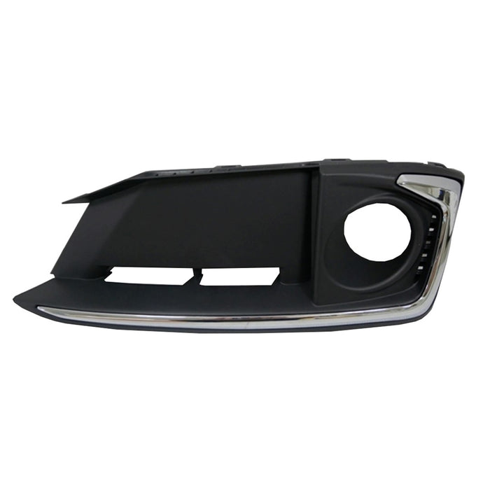 Honda Civic EX/EX-L/Touring Front Passenger Side Bumper Insert For Use W/Fog Lamps Coupe/Sedan - HO1039148