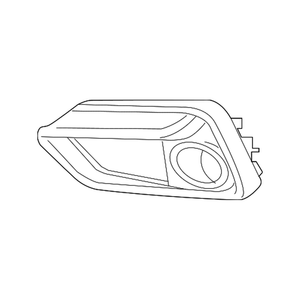 Front Passenger Side Bumper Insert image
