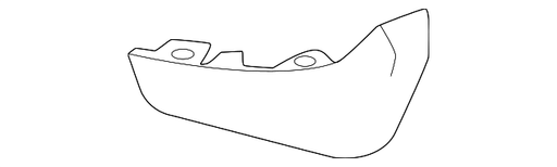 Honda Passport Lower Deflector Front Bumper Molding - HO1047121