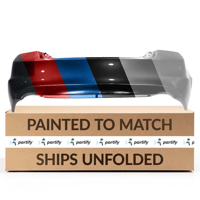 Parachoques trasero con doble escape para Honda Accord 3.5L Sedán - HO1100245