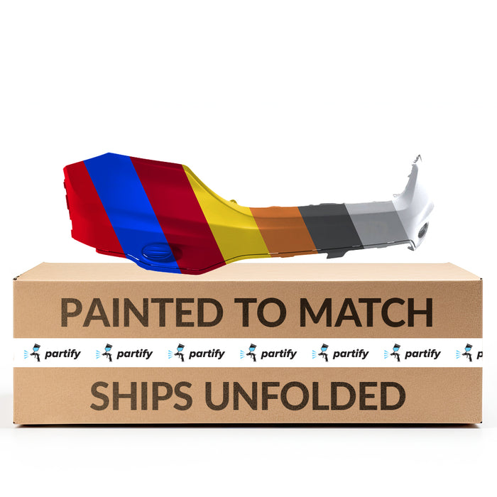 Honda Pilot CAPA Certified Rear Bumper W/Chrome End Pad Holes - HO1100270C