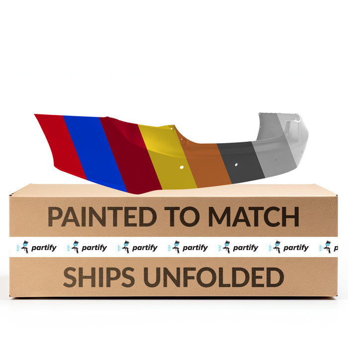 Honda Accord Touring CAPA Certified Rear Bumper Single Exh W/Park Assist Canada Market 2.4L L4 Sedan - HO1100292C