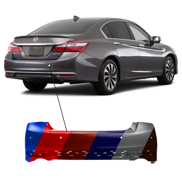2016 - 2017 HONDA ACCORD SPORT/EX-L SEDAN REAR BUMPER COVER with DUAL EXHAUST - PARE-CHOCS ARRIERE avec ECHAPPEMENT DOUBLE 2016 - 2017 HONDA ACCORD SPORT/EX-L SEDAN REAR BUMPER COVER with DUAL EXHAUST - PARE-CHOCS ARRIERE avec ECHAPPEMENT DOUBLE