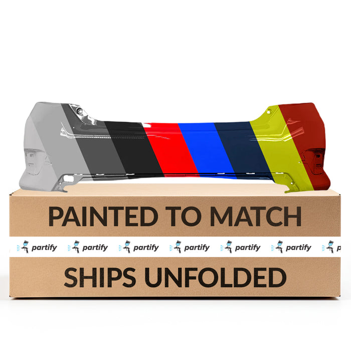 Honda Civic Sedan CAPA Certified Rear Bumper For Non SI Models - HO1100296C