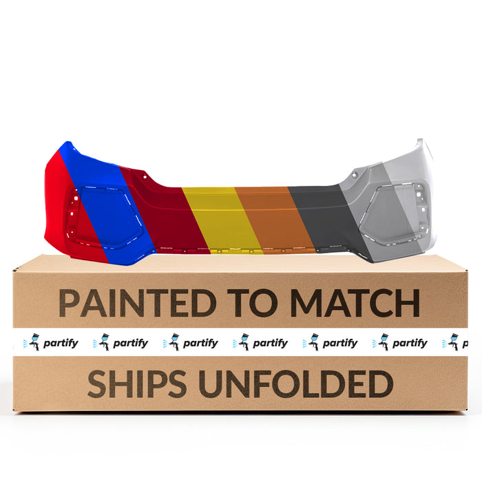 Honda Civic Sedan OEM Rear Bumper W/O Park Assist Sensor Holes- 04715TBFA01ZZ