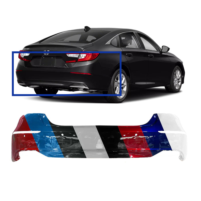 Honda Accord Touring CAPA Certified Rear Bumper - HO1100312C