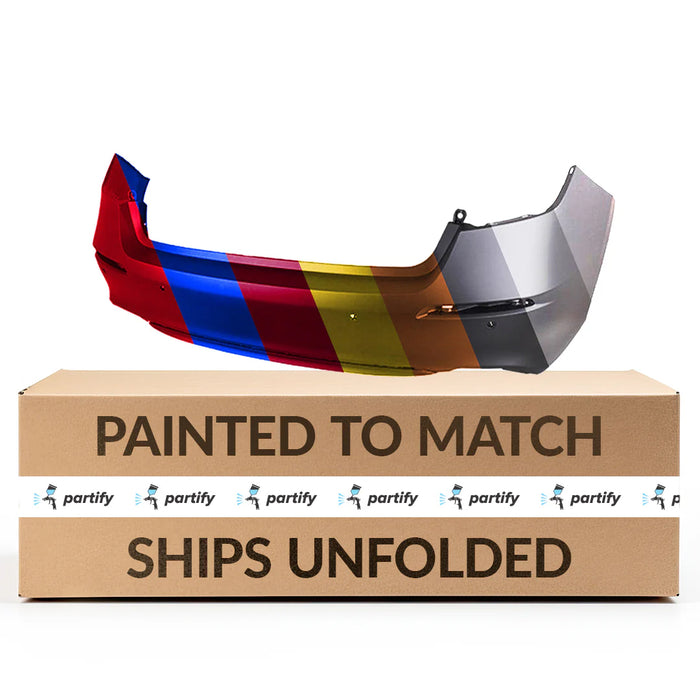 Honda Civic OEM Rear Bumper With Sensor Holes Sedan - 04715T20A50ZZ