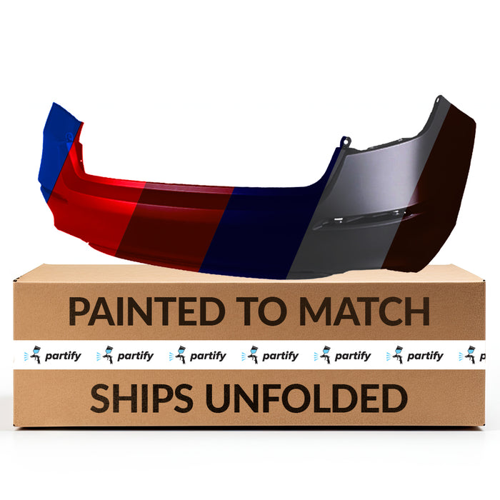 Honda Civic Hatchback CAPA Certified Rear Bumper Without Sensor Holes - HO1100329C