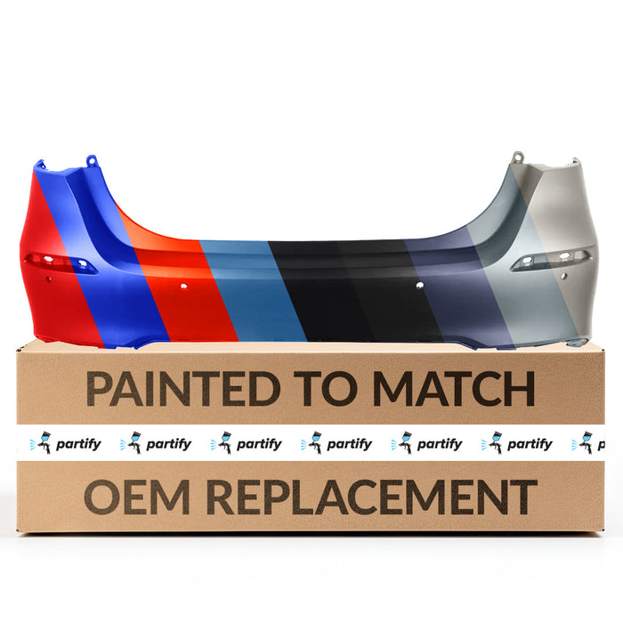 Honda Civic Sport Touring CAPA Certified Rear Bumper W/Parking Sensors Hatchback - HO1100330C