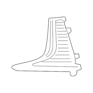 Rear Driver Side Bumper Insert image