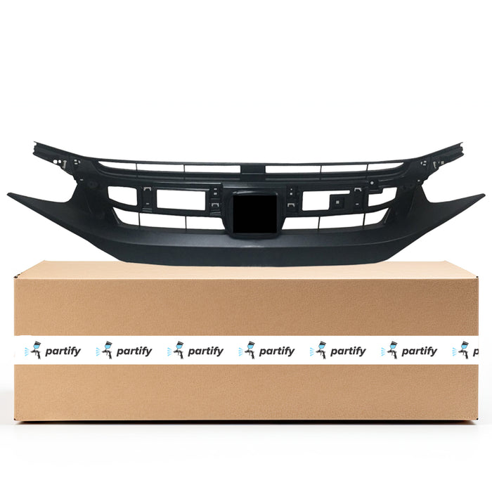 Parrilla texturizada negra para Honda Civic Coupé (excluye modelos Si/Sport) - HO1200241
