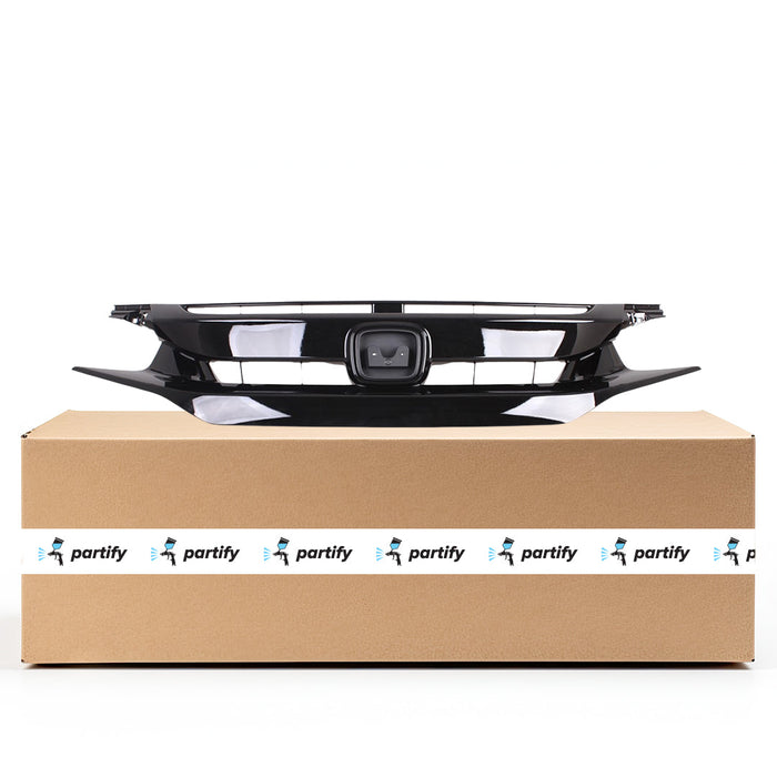 Honda Civic CAPA Certified Grille Assembly Hatchback - HO1200248C