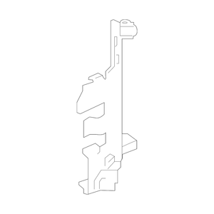 Driver Side Grille Air Deflector image